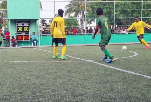 ތުޅާ ފުޓްސަލް މުބާރާތުގެ ތެރެއިން --