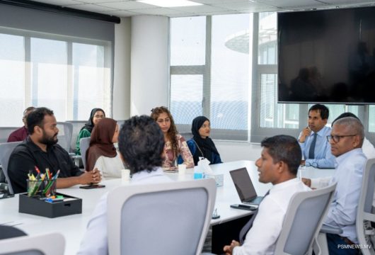 ކޮންޓެންޓް ކްރިއޭޓަރުުންނާ މިނިސްޓަރު ބައްދަލުކުރެއްވުމުގެ ތެރެއިން