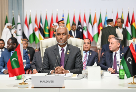 ޢަރަބި އިސްލާމީ ޤައުމުތަކުގެ ކުއްލި ބައްދަލުވުން، ފޮޓޯ: ރައީސް އޮފީސް