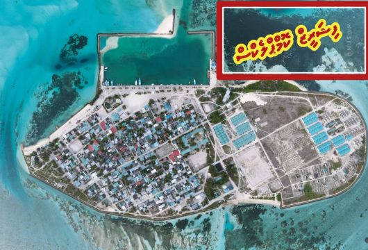 ބ.ތުޅާދޫގެ މަތިން ނަގާފައިވާ ފޮޓޯއެއް - ފޮޓޯ: އަޙުސަމް ޔޫސުފް