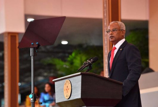 ރައީސު އިބްރާހިމް މުހައްމަދު ޞާލިހު -- ފޮޓޯ: ރައީސް އޮފީސް