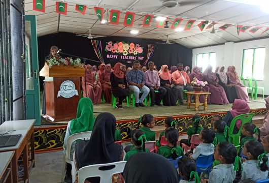 މުދައްރިސުންގެ ދުވަހުގެ ހަރަކާތްތަކުގެ ތެރެއިން - ފޮޓޯ: ތުޅާދޫ ސްކޫލް ފޭސްބްކް