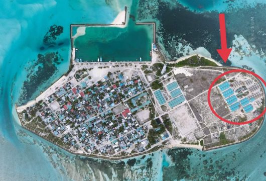 ބ.ތުޅާދޫގެ މަތިން ނަގާފައިވާ ފޮޓޯއެއް - ފޮޓޯ: އަޙުސަމް ޔޫސުފް