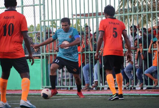 ޓީމް ދެފަށްލާ އާއި ޓާގެެޓް ފުޓްބޯޅަ ޓީމު ވާދަކުރި މެޗުގެ ތެރެއިން --